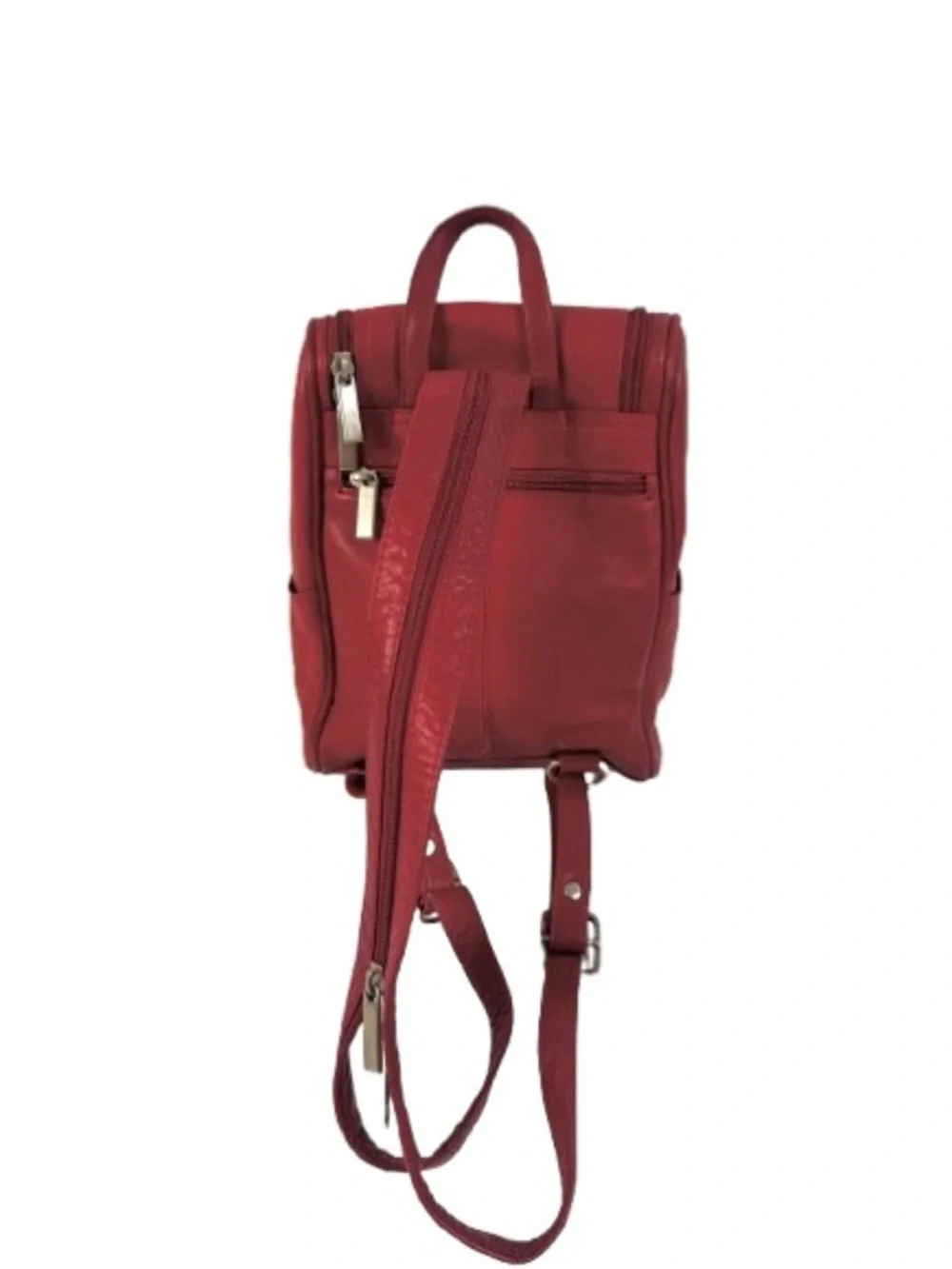 Wilson Leather Red Backpack